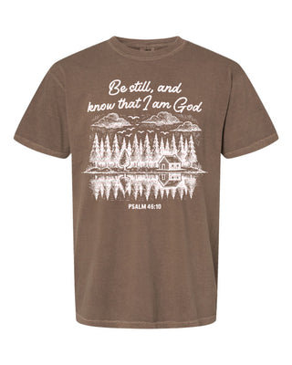 Be Still and Know - Screen Printed Graphic Tee