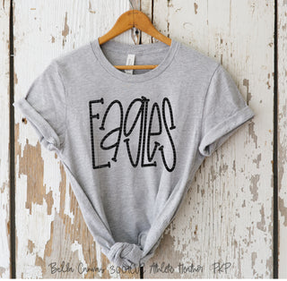 trendy  trending  team spirit  sweatshirt  spirit wear  screenprinted  screen printed  school spirit  school mascot  popular  pick your color  peachy keen prints  Mascots  Mascot  graphic tee  Eagles  cute  customize  comfort colors