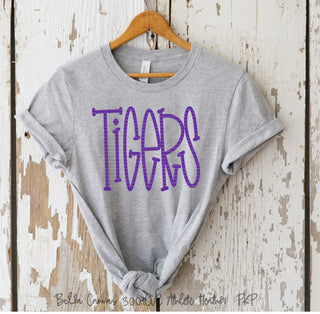 trendy  trending  Tigers  team spirit  sweatshirt  spirit wear  screenprinted  screen printed  school spirit  school mascot  popular  pick your color  peachy keen prints  Mascots  Mascot  graphic tee  cute  customize  comfort colors