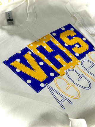 trendy  trending  team spirit  sweatshirt  spirit wear  screenprinted  screen printed  school spirit  school mascot  popular  pick your color  peachy keen prints  Mascots  Mascot  graphic tee  cute  customize  comfort colors  custom school spirit  faux applique  faux embroidery  graphic tshirt  graphic t-shirt