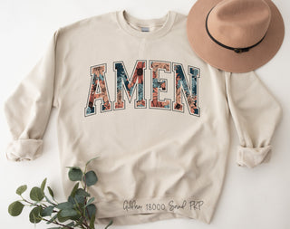 trending  Trendy Boho  popular fall screen print transfer  fall floral  floral  Amen  Transfer  Screen Printed Transfer  Screen Printed Design  Screen Printed  Screen Print Transfer  Screen Print  Sayings  Saying  religious  Phrases  Phrase  peachy keen prints  high heat  Faith Screen Print Design  faith  cute  colorful  christian