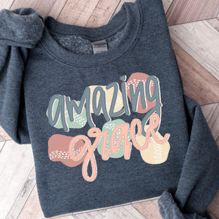 trendy  trending  Screen Printed Transfer  Screen Printed Design  Screen Printed  Screen Print Transfer  Screen Print Design  Sayings  Saying  ready to press  Phrases  Phrase  peachy keen prints  high heat  grounded in faith  Faith Screen Print Design  faith  cute  colorful  christian faith  boho pastels  amazing grace