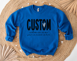 CUSTOM Design Fee Mom or Grandmother with Child Names