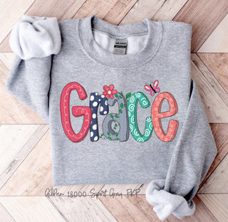 white  trendy  trending  saved by grace  ready to press  popular  Pink  peachy keen prints  pastels  original  hand painted  hand drawn  Grace Wins  grace changes everything  grace  GIVE GRACE  faith  exclusive  DTF Transfer  DTF Printed Transfer  DTF Printed Design  DTF Printed  DTF Print Transfer  DTF Print Design  DTF Print  DTF  cute  colorful  butterfly  amazing grace  vines  Whimsical  bright patterned letters  patterned letters  teal  teal blue