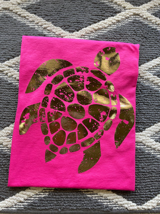 FOIL - Distressed Sea Turtle - Graphic Tee