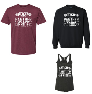 Tee/Tank/Crew- NL Pump Panthers Spirit - Next Level PUMP Fitness