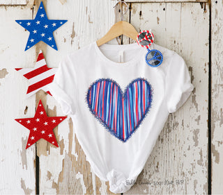 watercolor striped stripes  watercolor print  USA  trendy  stars and stripes  star  red White and blue  ready to press  peachy keen prints  patriotic statements  patriotic heart  patriotic  original  Military  Independence  high heat  heart  hand drawn heart  god bless america  full color  Freedom  exclusive  DTF  cute  blue star  american flag  american  America  4th of July  summer  DTF Transfer