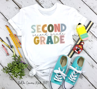 Second Grade - 2nd Grade - BOHO Colors - HIGH HEAT