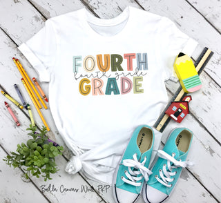 Fourth Grade - 4th Grade - BOHO Colors - HIGH HEAT