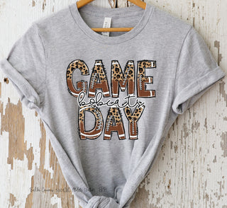 BOBCATS Mascot - Game Day Football Letters - DTF Transfer