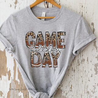 BULLDOGS Mascot - Game Day Football Letters - DTF Transfer