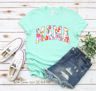trendy  trending  Transfer  Screen Printed Design  Screen Printed  Screen Print Transfer  Screen Print Design  Screen Print  Sayings  Saying  ready to press  pretty  popular  Phrases  Phrase  peachy keen prints  MAMA  full color  Cute  bright floral  boho floral