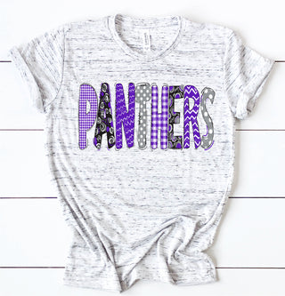 Panthers - Purple - SUBLIMATION TRANSFER